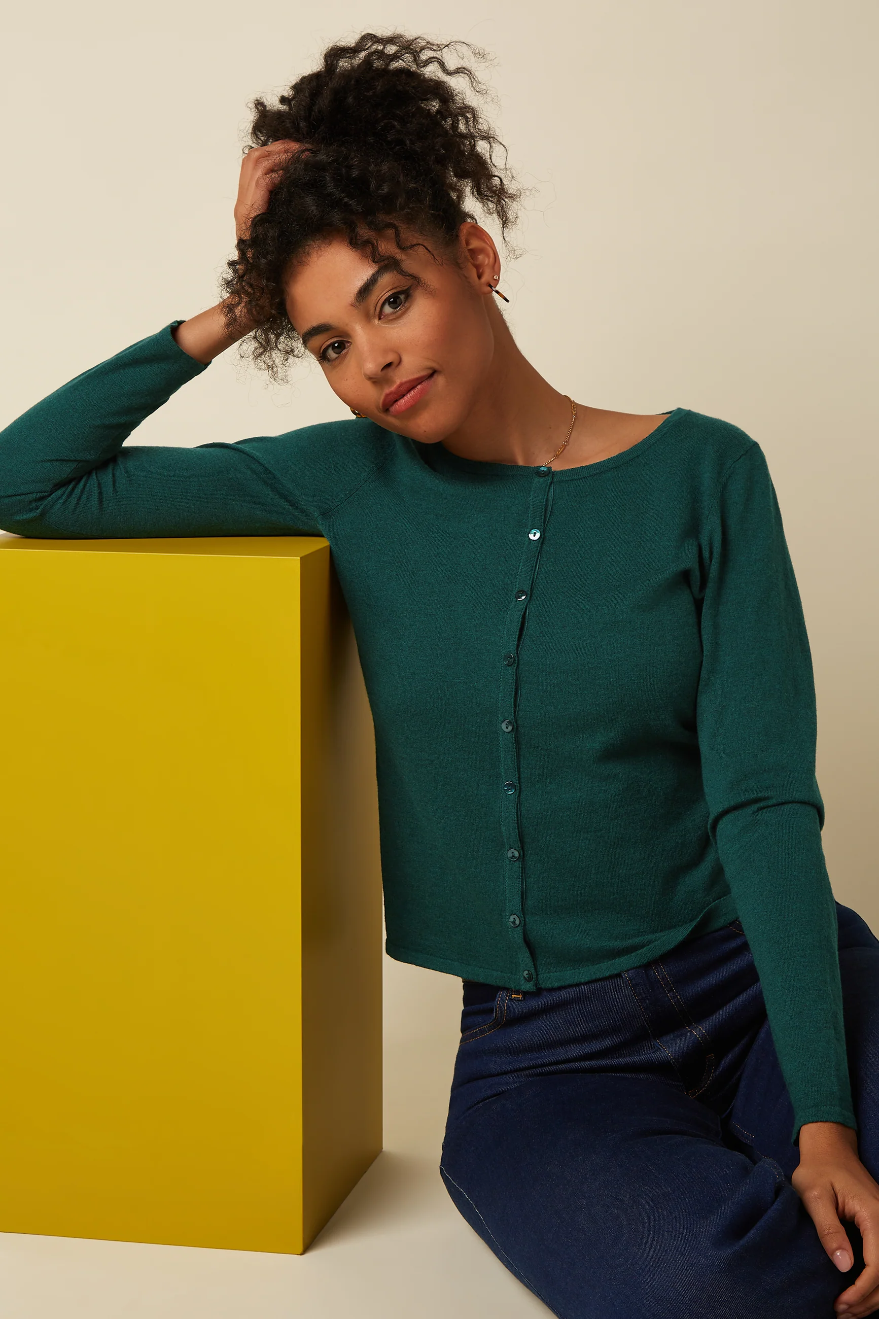 Cardi Roundneck Cocoon