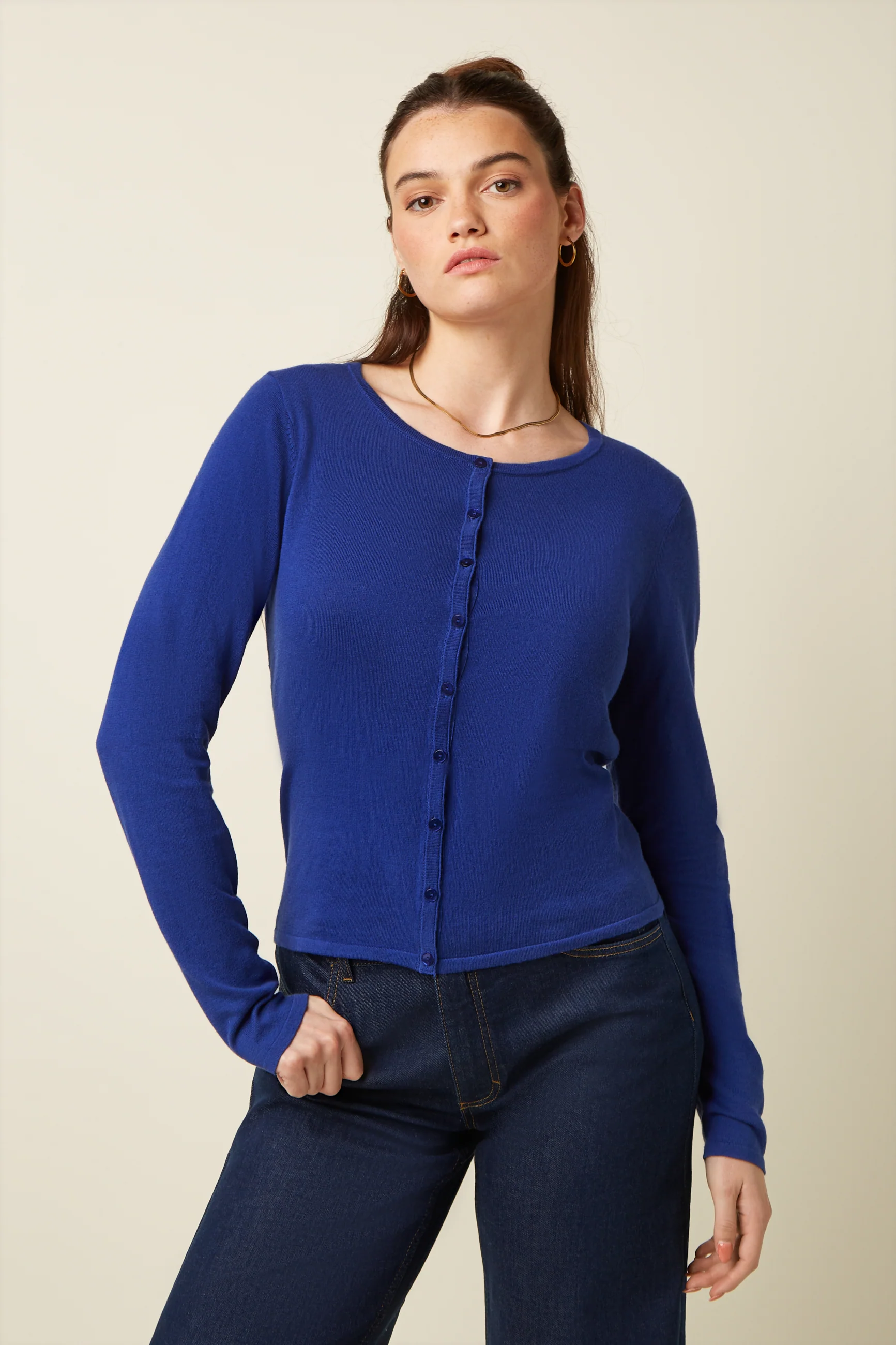 Cardi Roundneck Cocoon