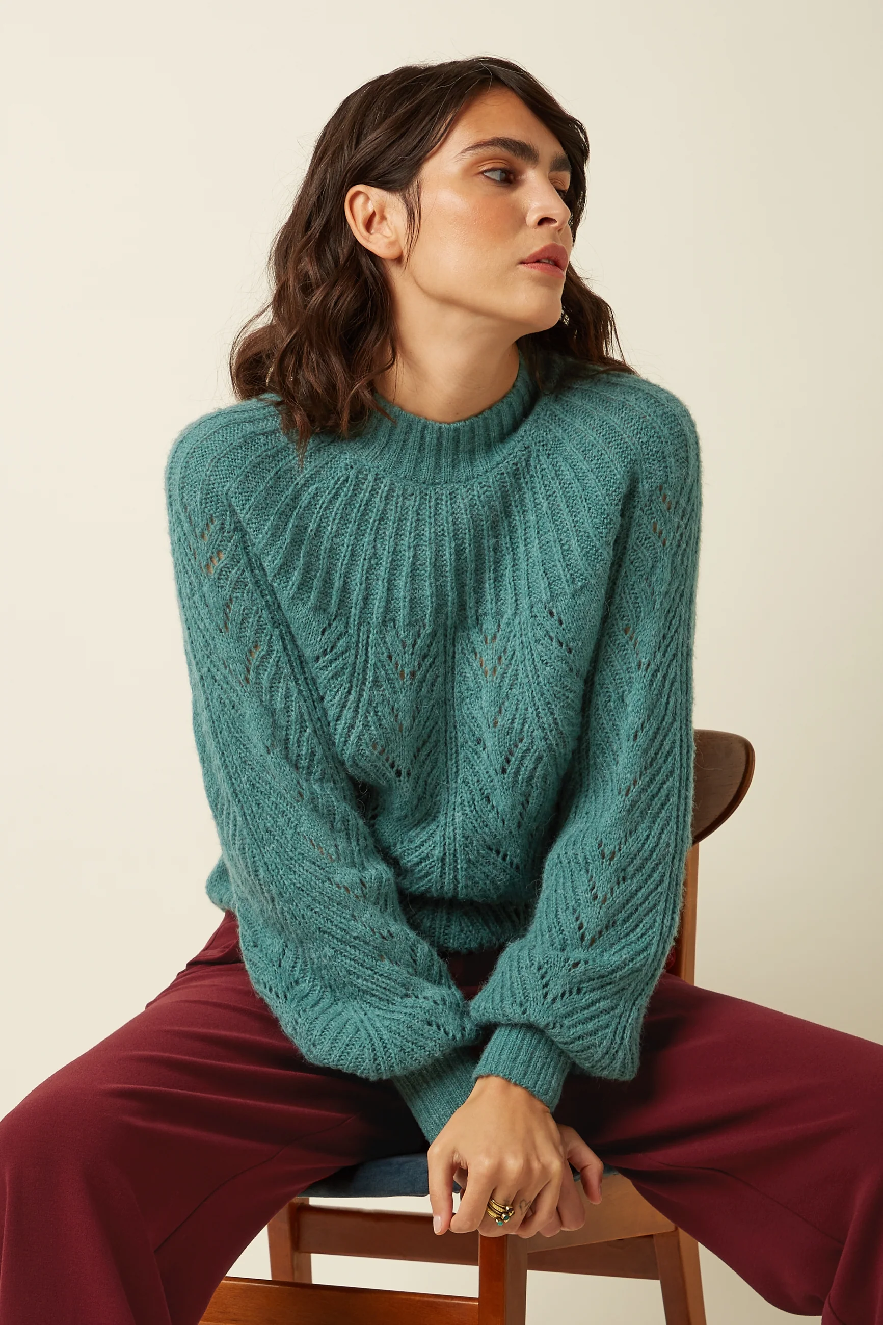 Joanie Raglan Top Orcia