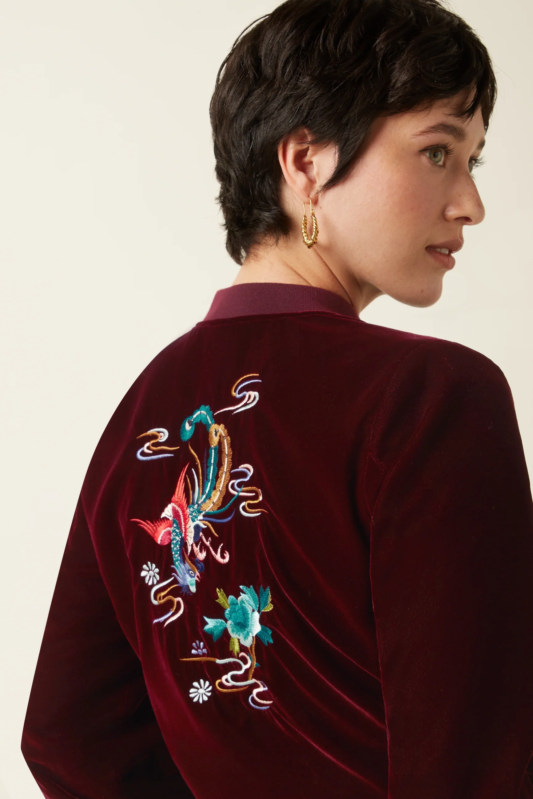 Bessie Jacket Gamine Velvet