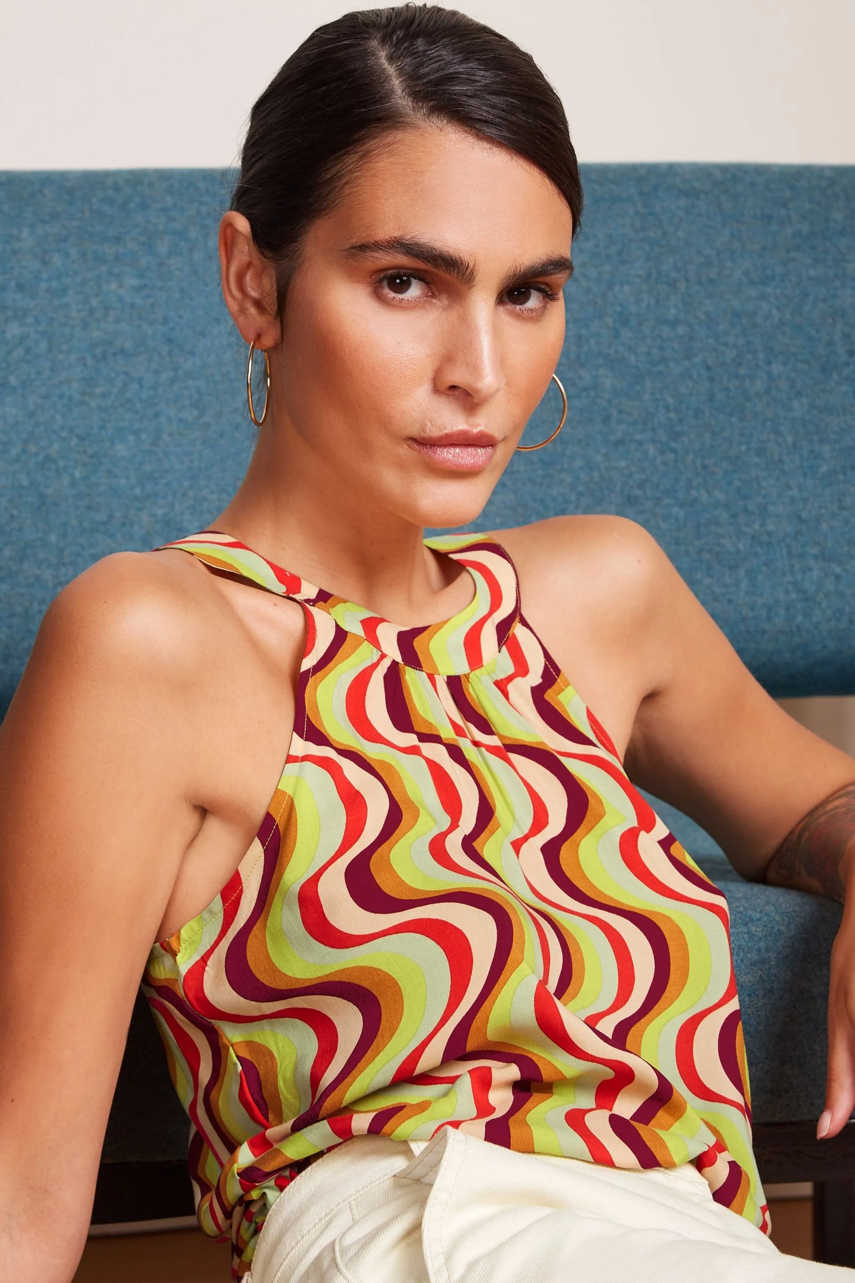 Virna Top Jiggy Voile