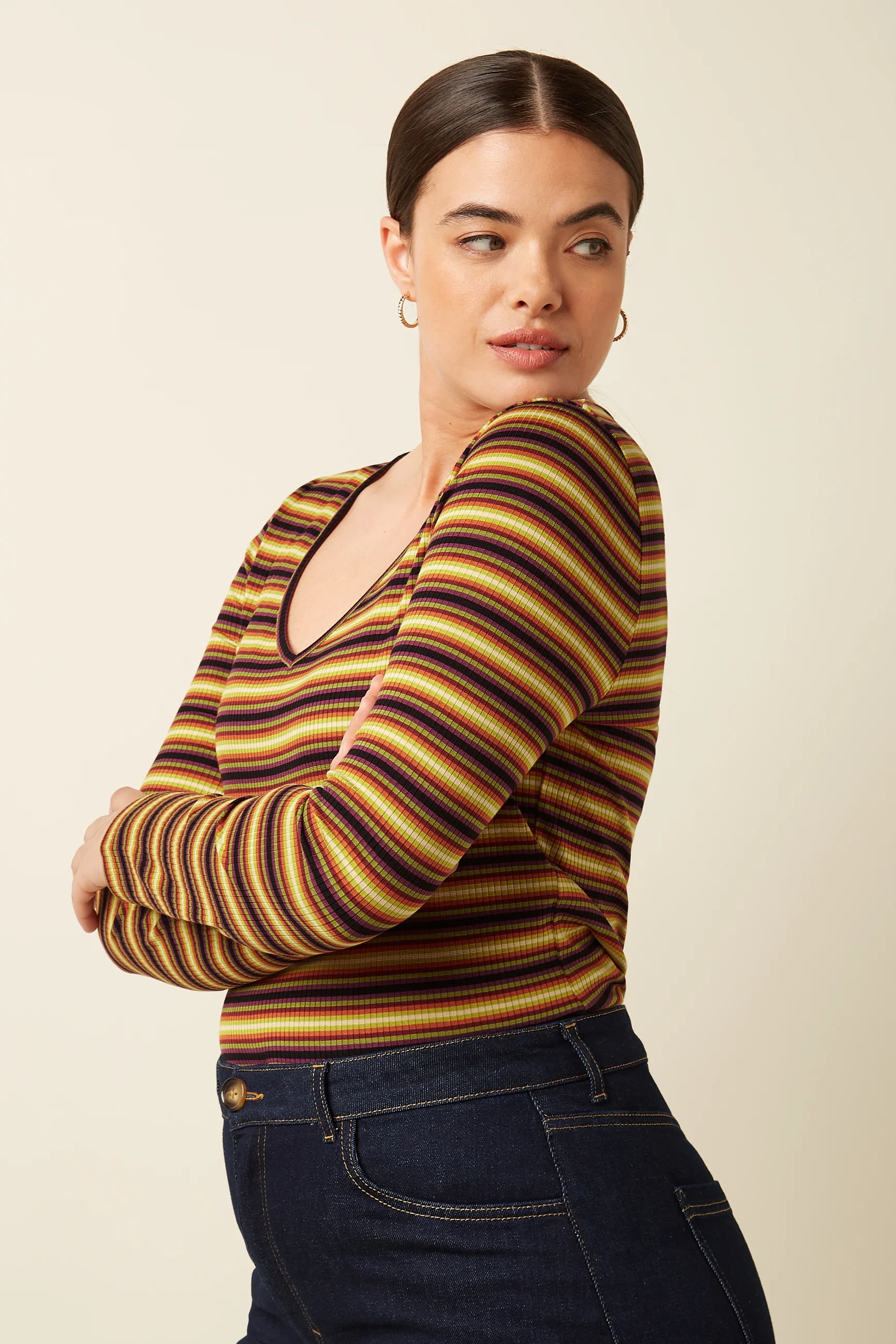 Carice V Top Eira Stripe