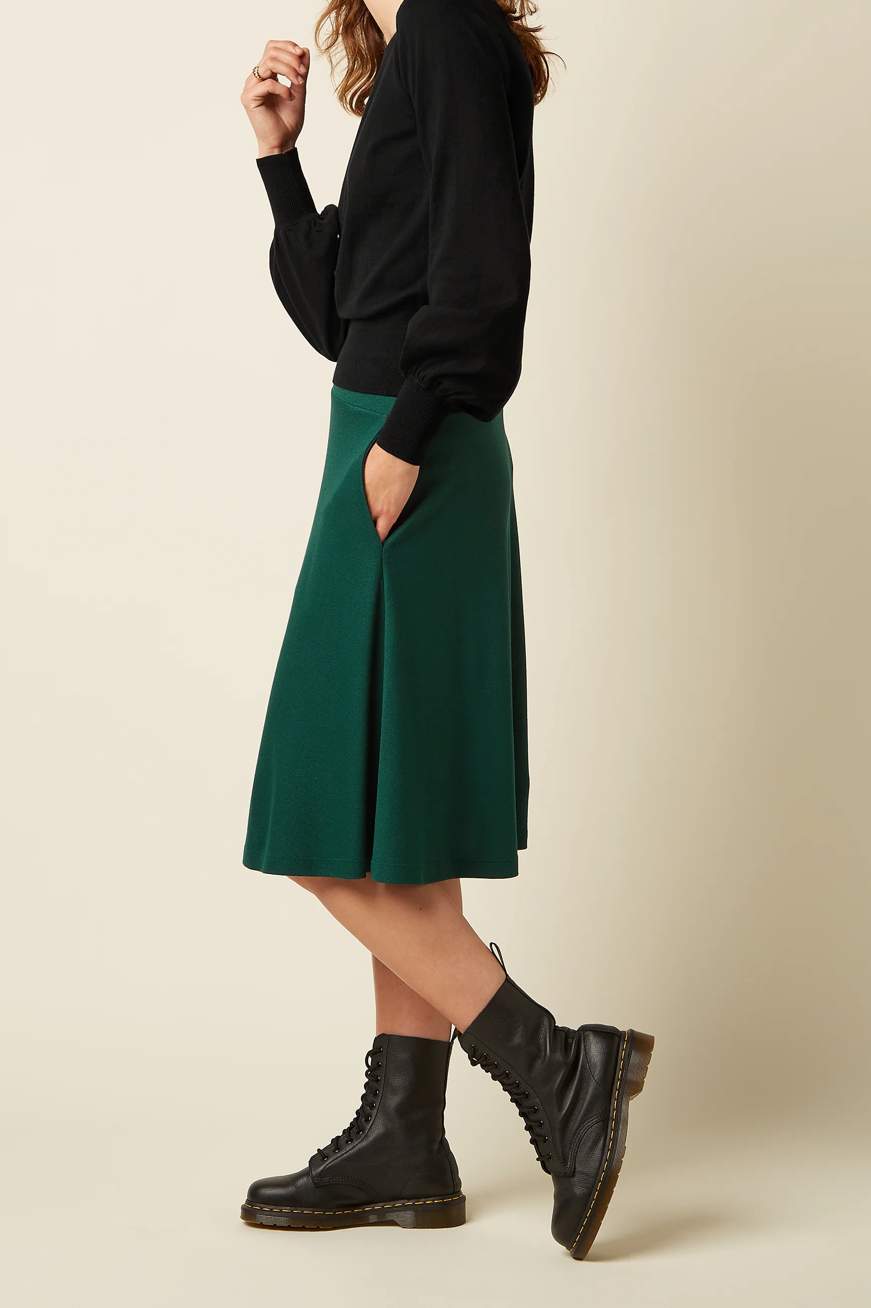 Serena Skirt Milano Crepe