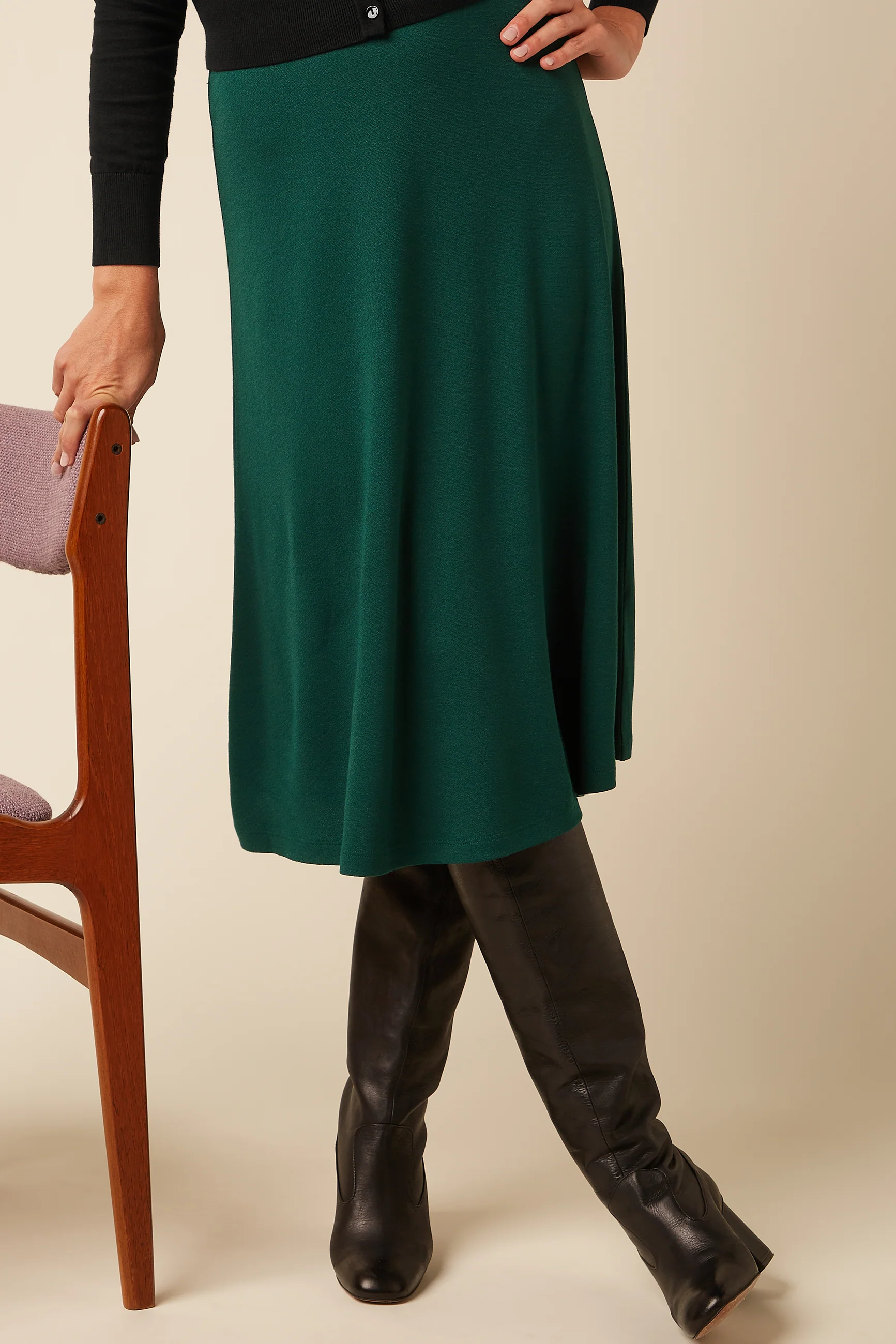 Juno Skirt Milano Crepe