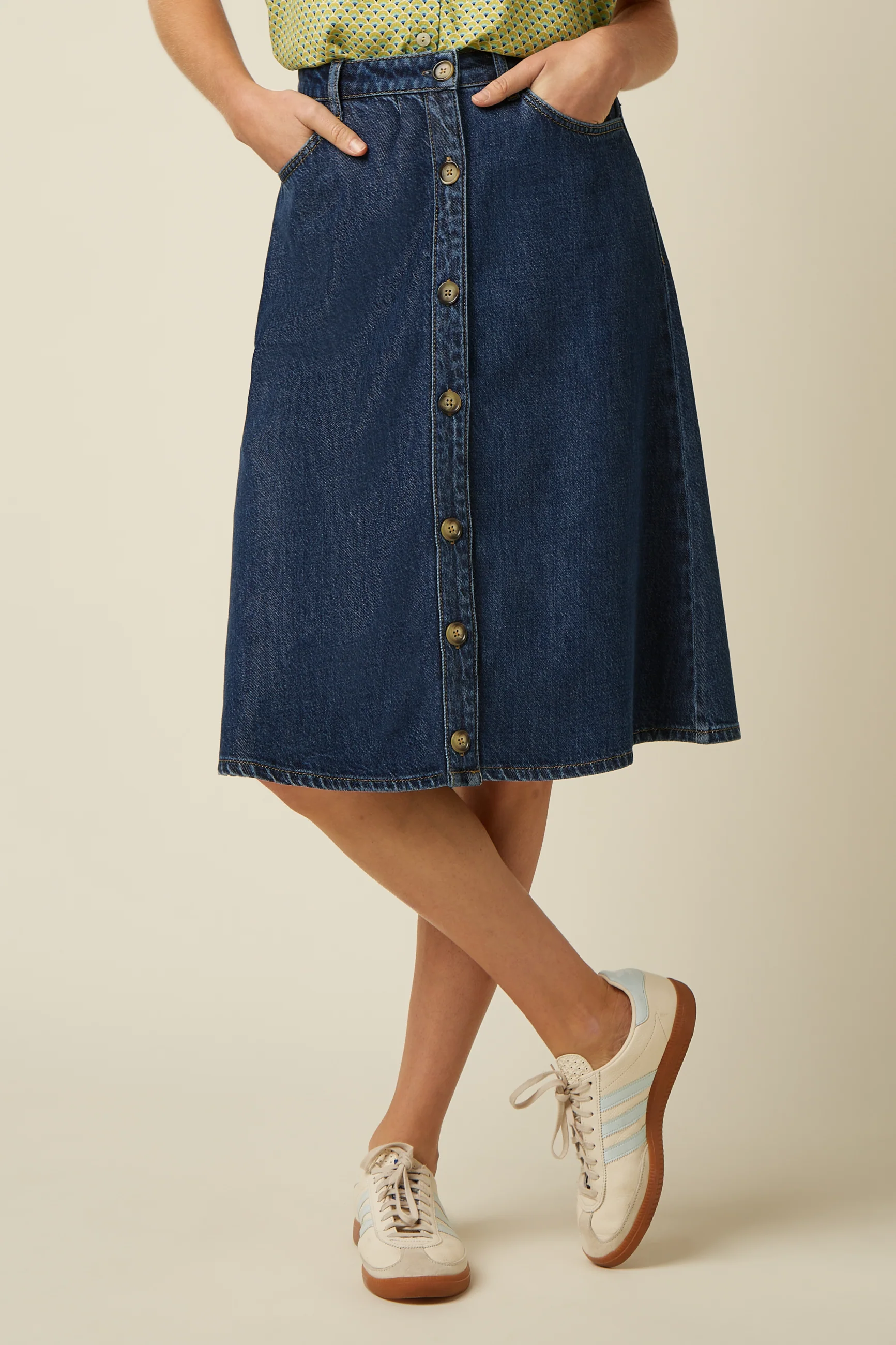 Marie Skirt Playa Denim