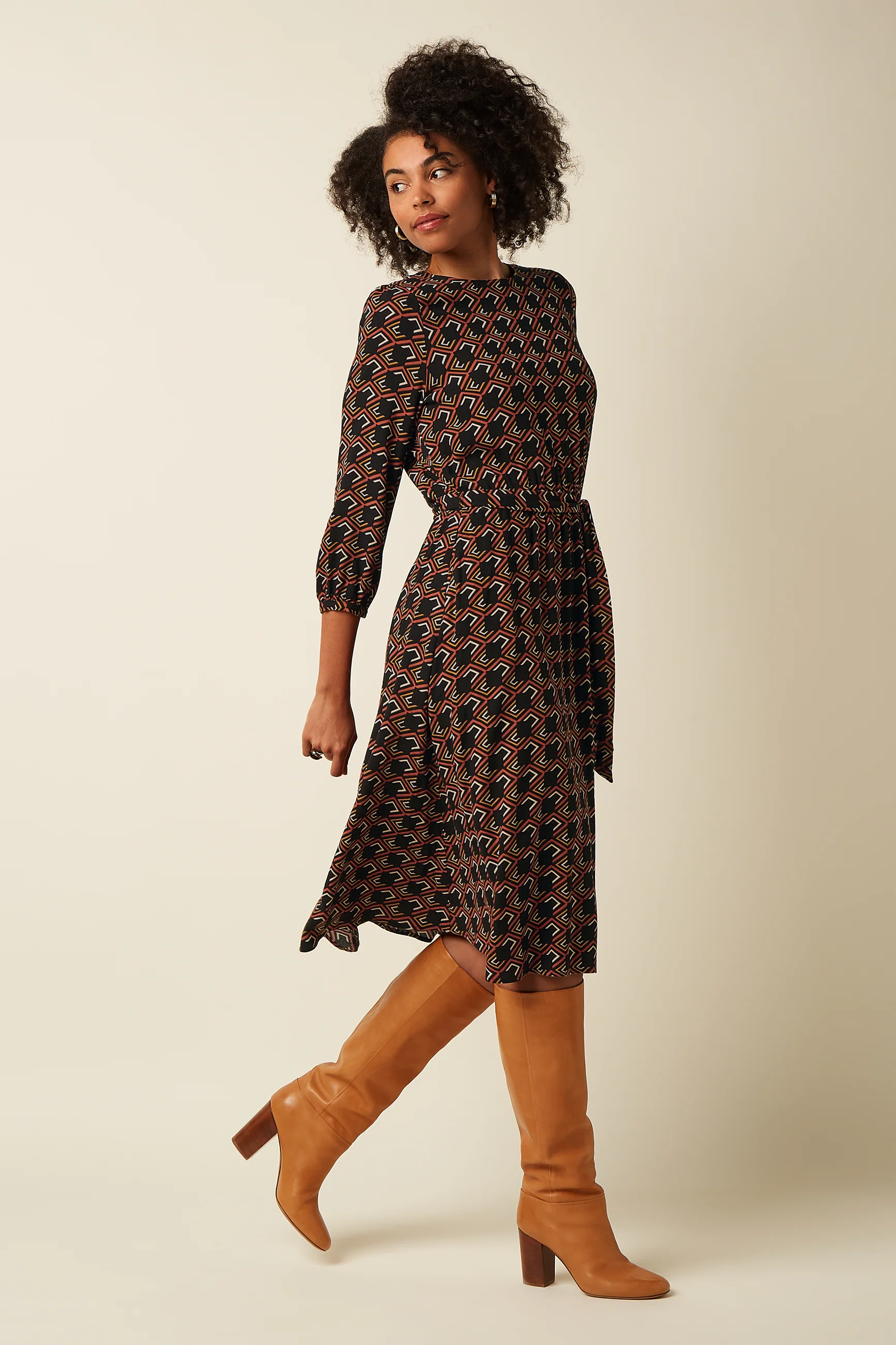 Betty Dress Loose Fit Calou