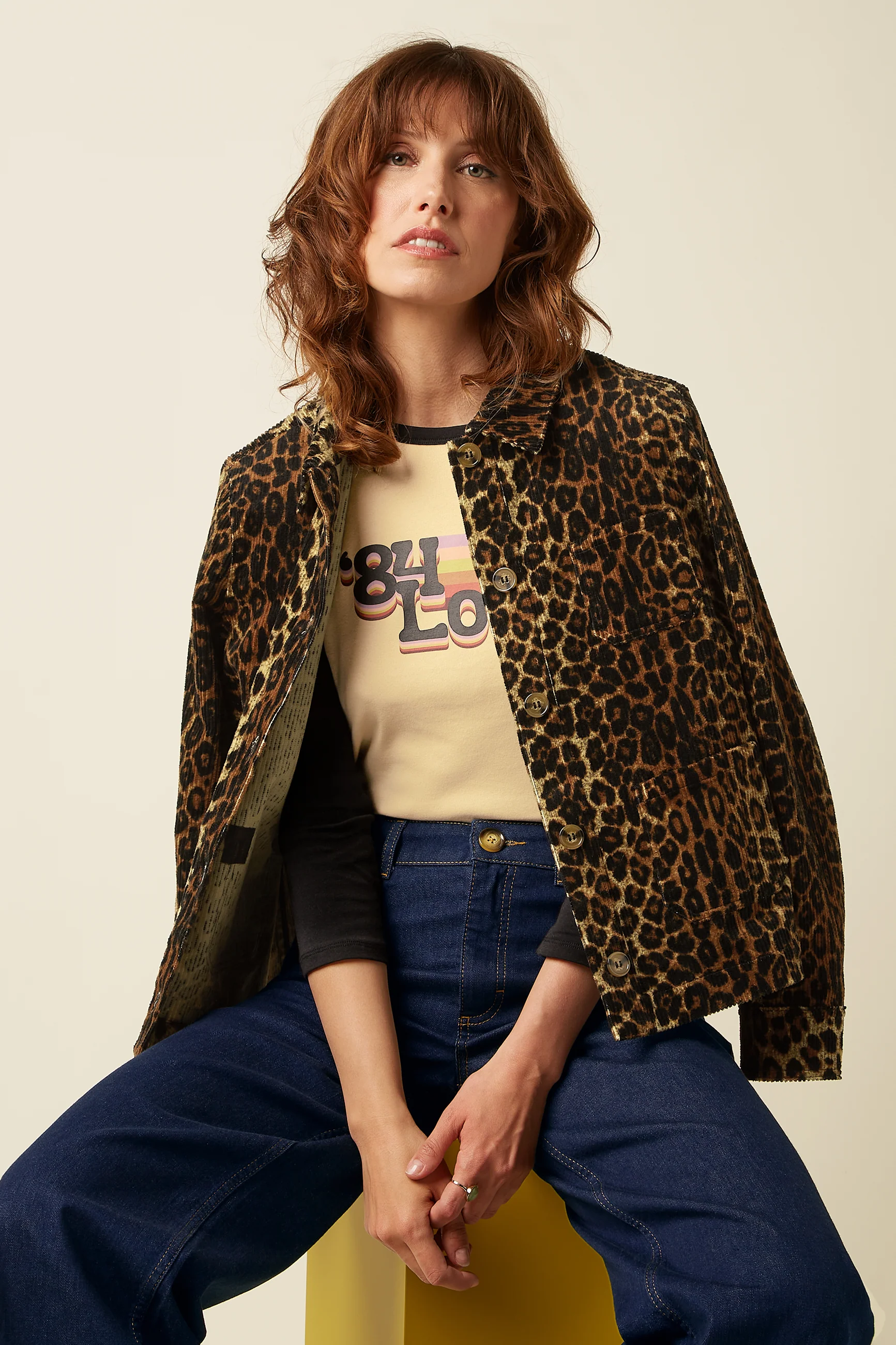 Ellen Jacket Fargo Cord