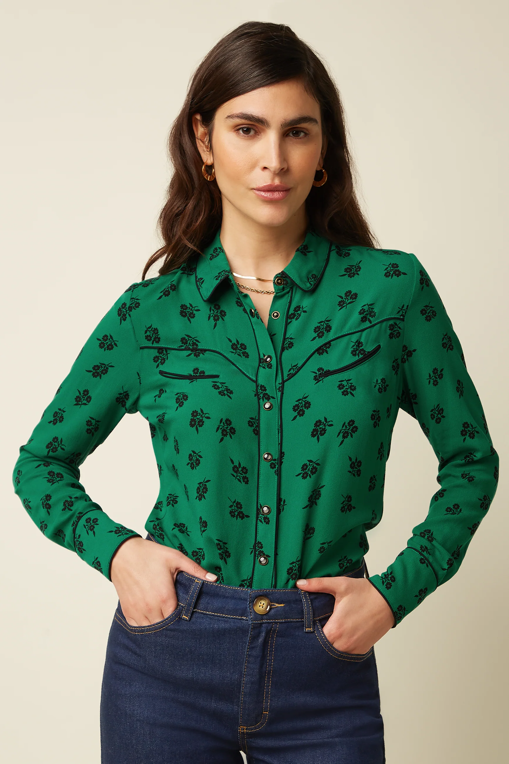 Rosie Western Blouse Farlane