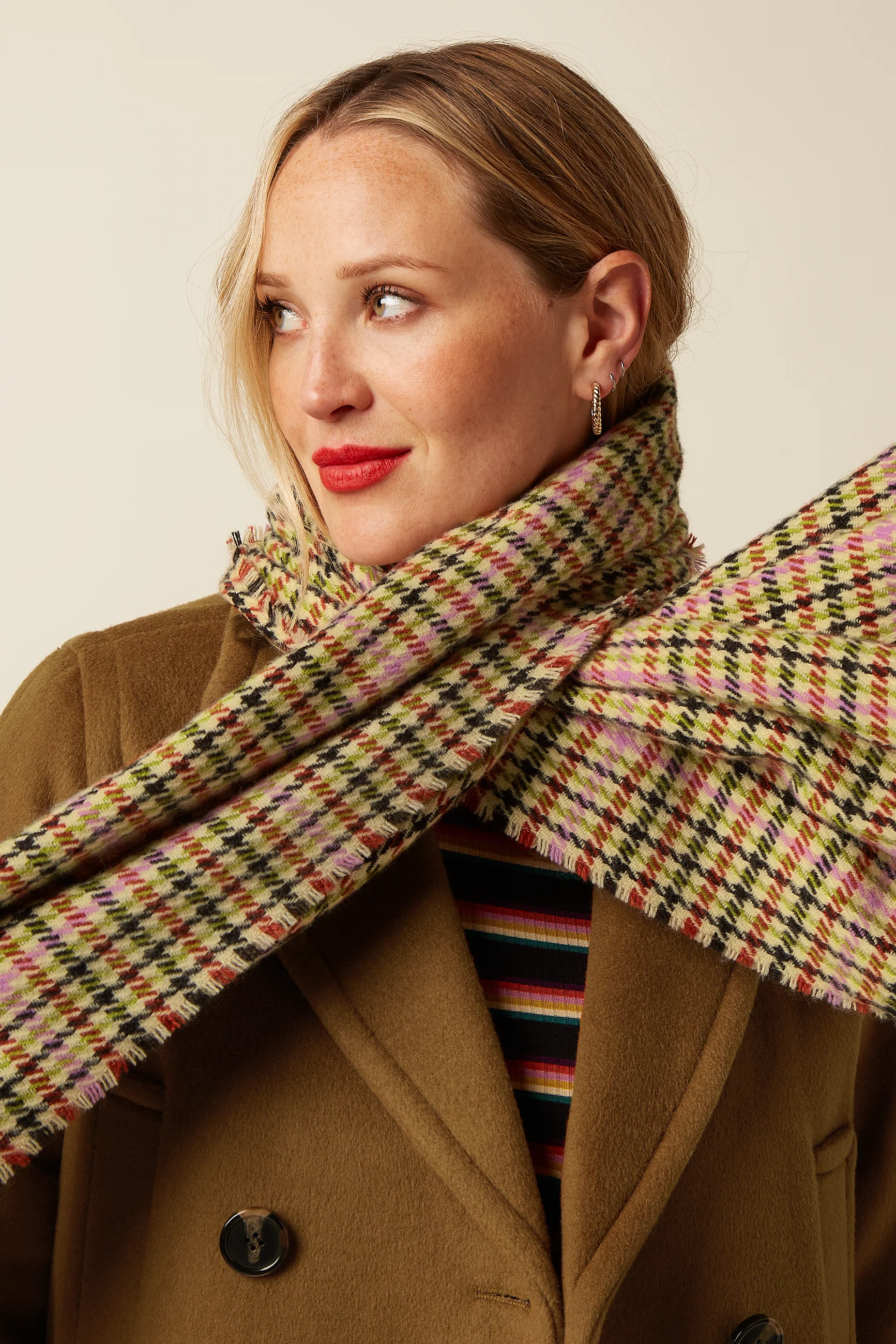 Houndstooth Scarf
