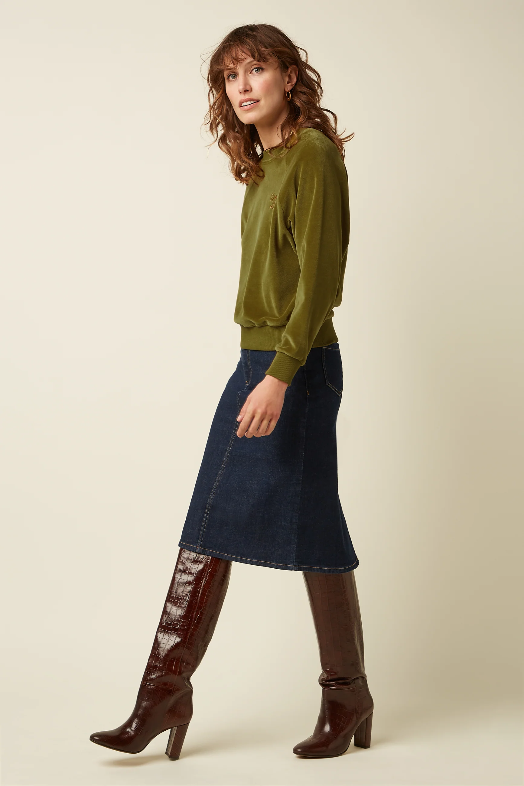 Prisca Skirt Muse Denim