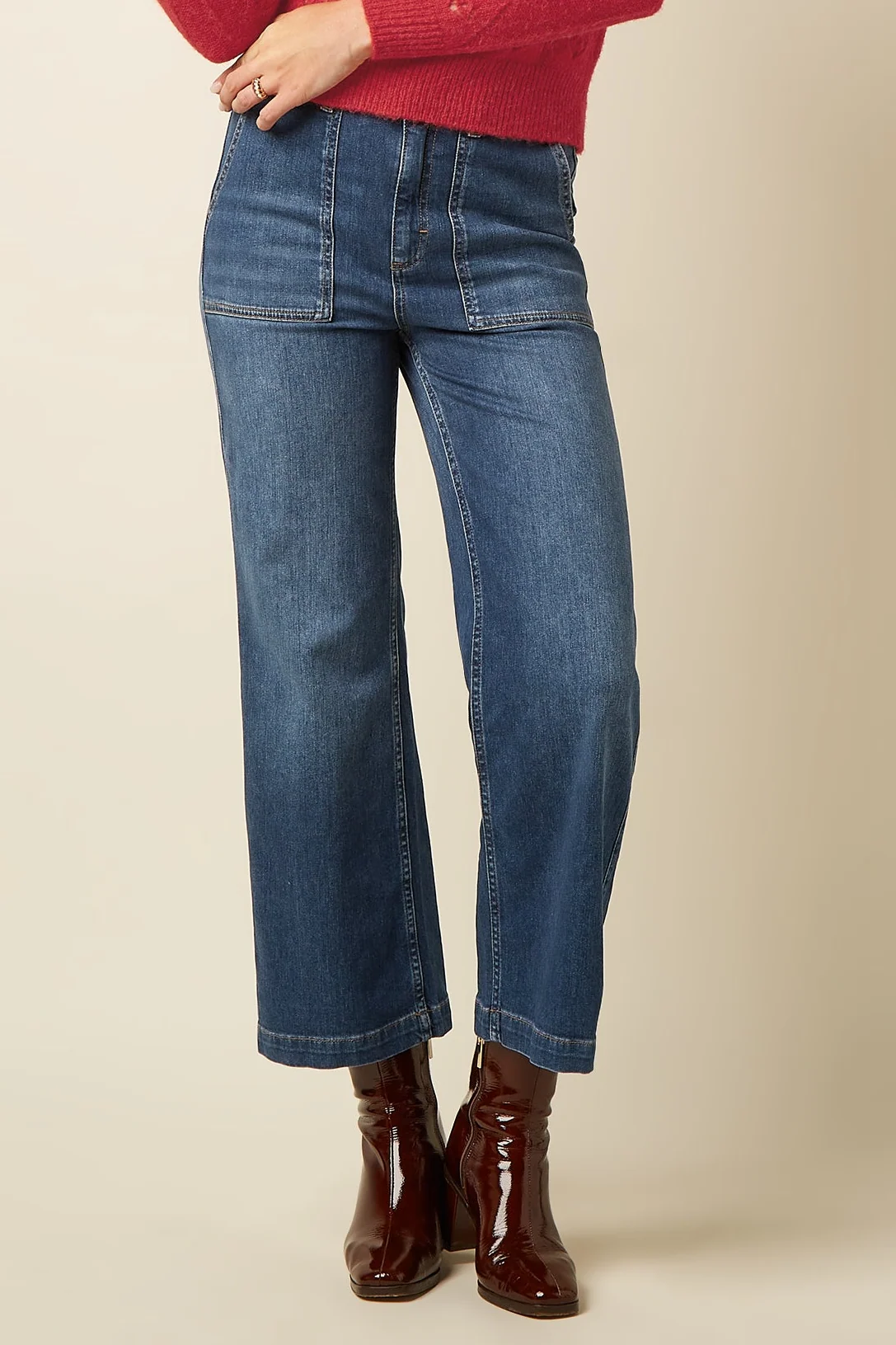 Debra Pants Onyx Denim Washed