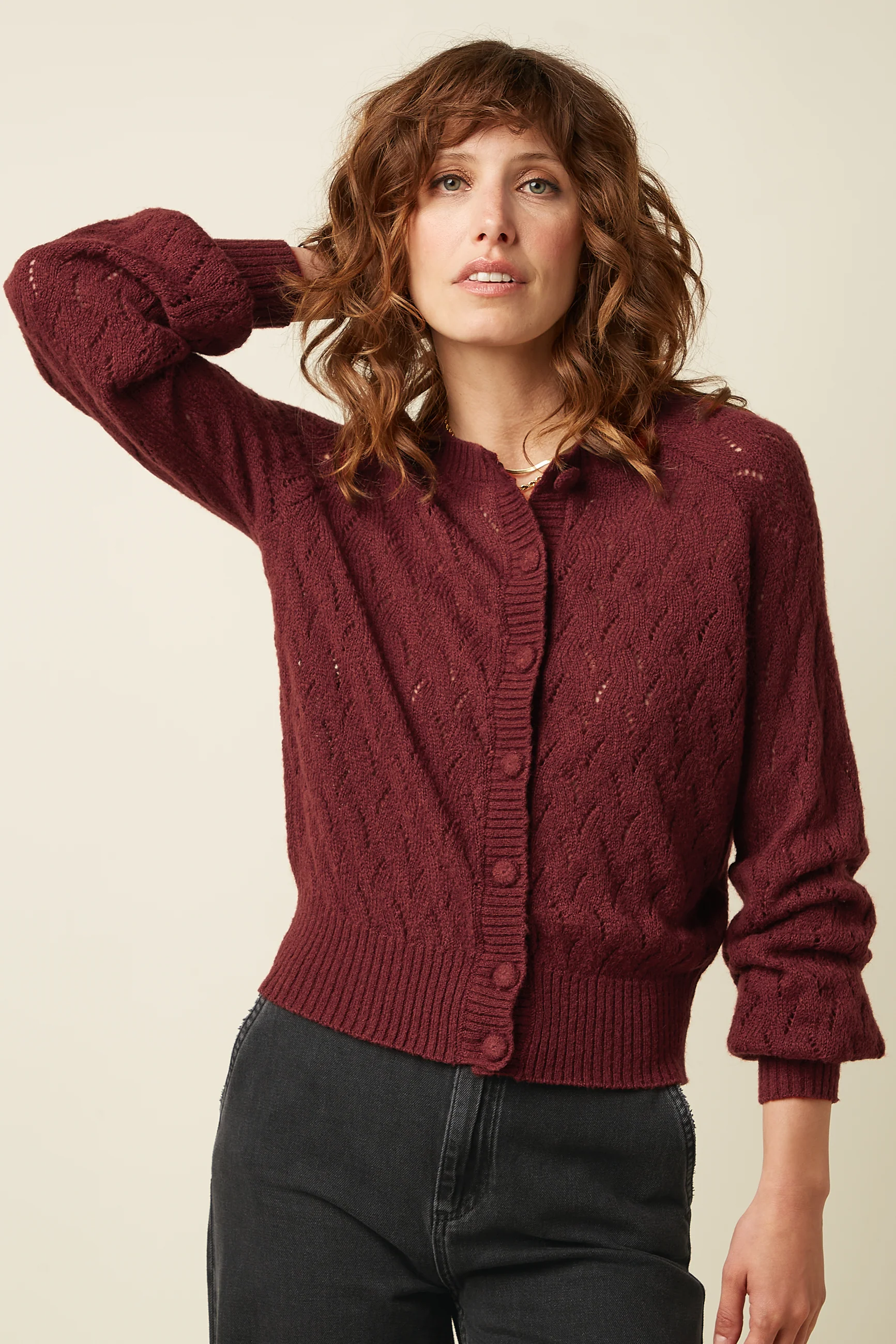 Cardi Raglan Farfalle