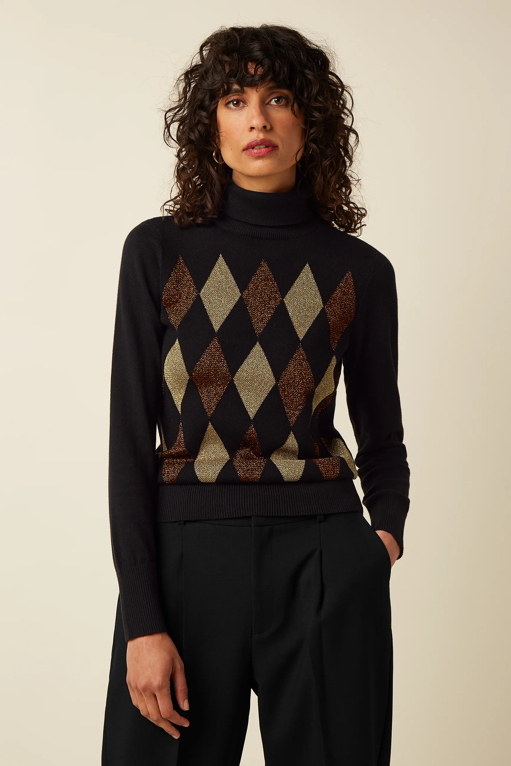 Rollneck Top Glim