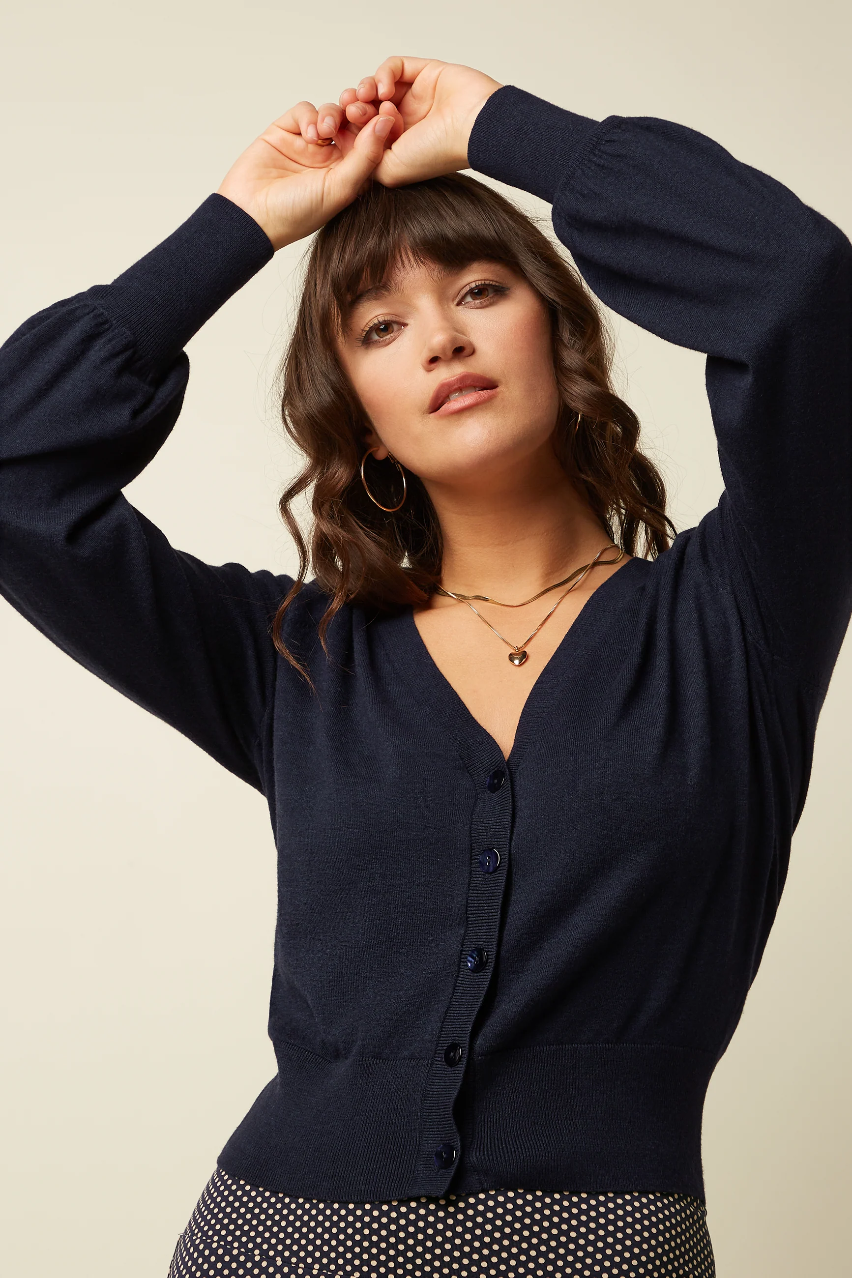 Cardi V Raglan Cocoon