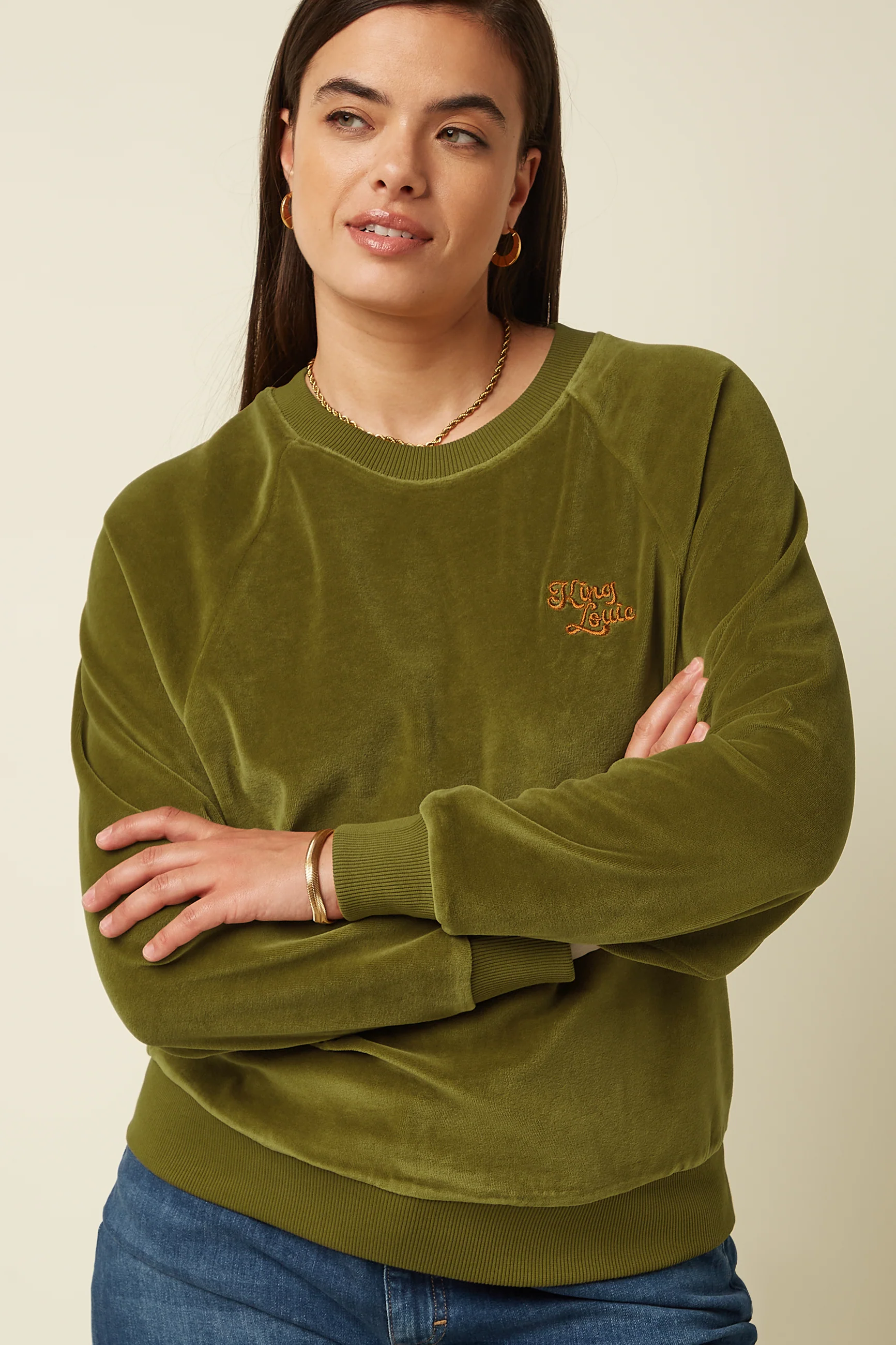 Febe Sweater Baton Velvet