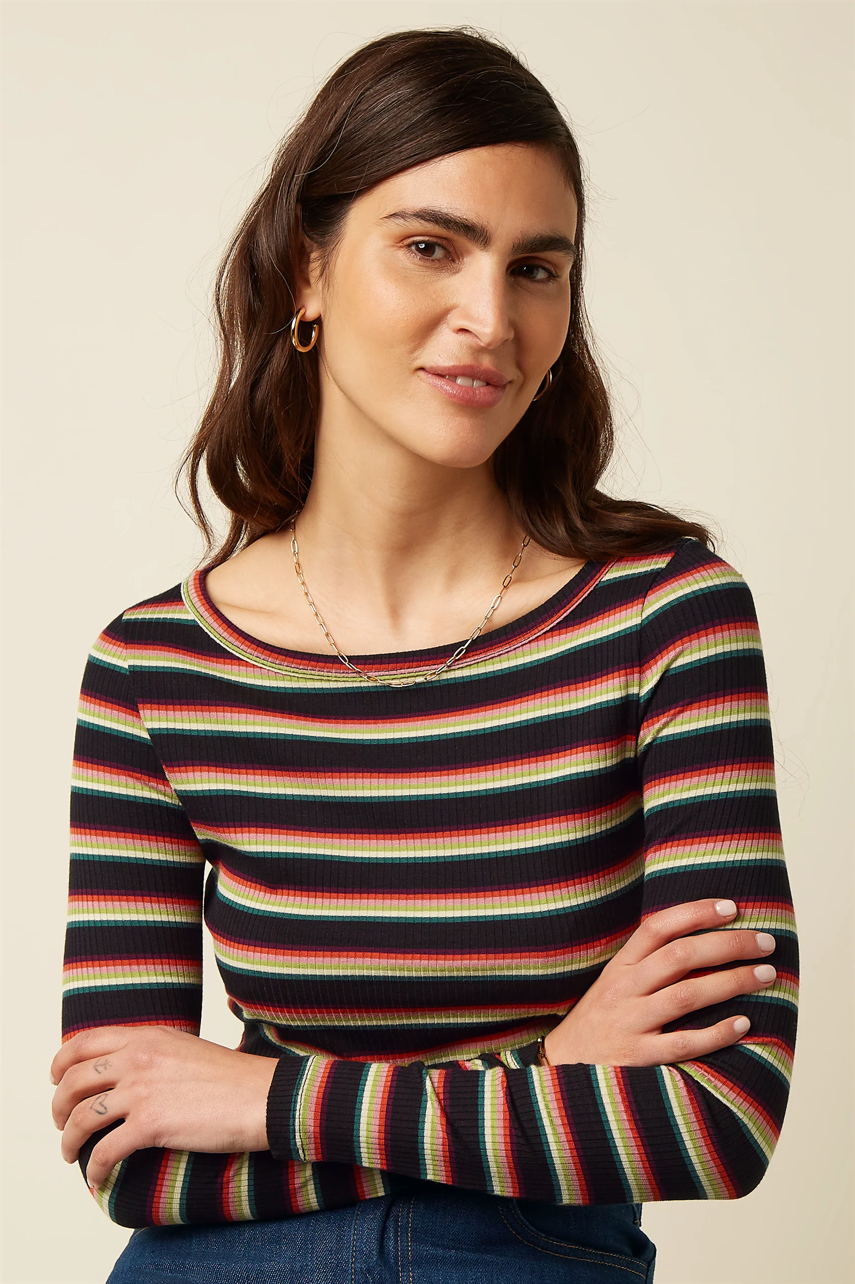 Lili Top Lottie Stripe