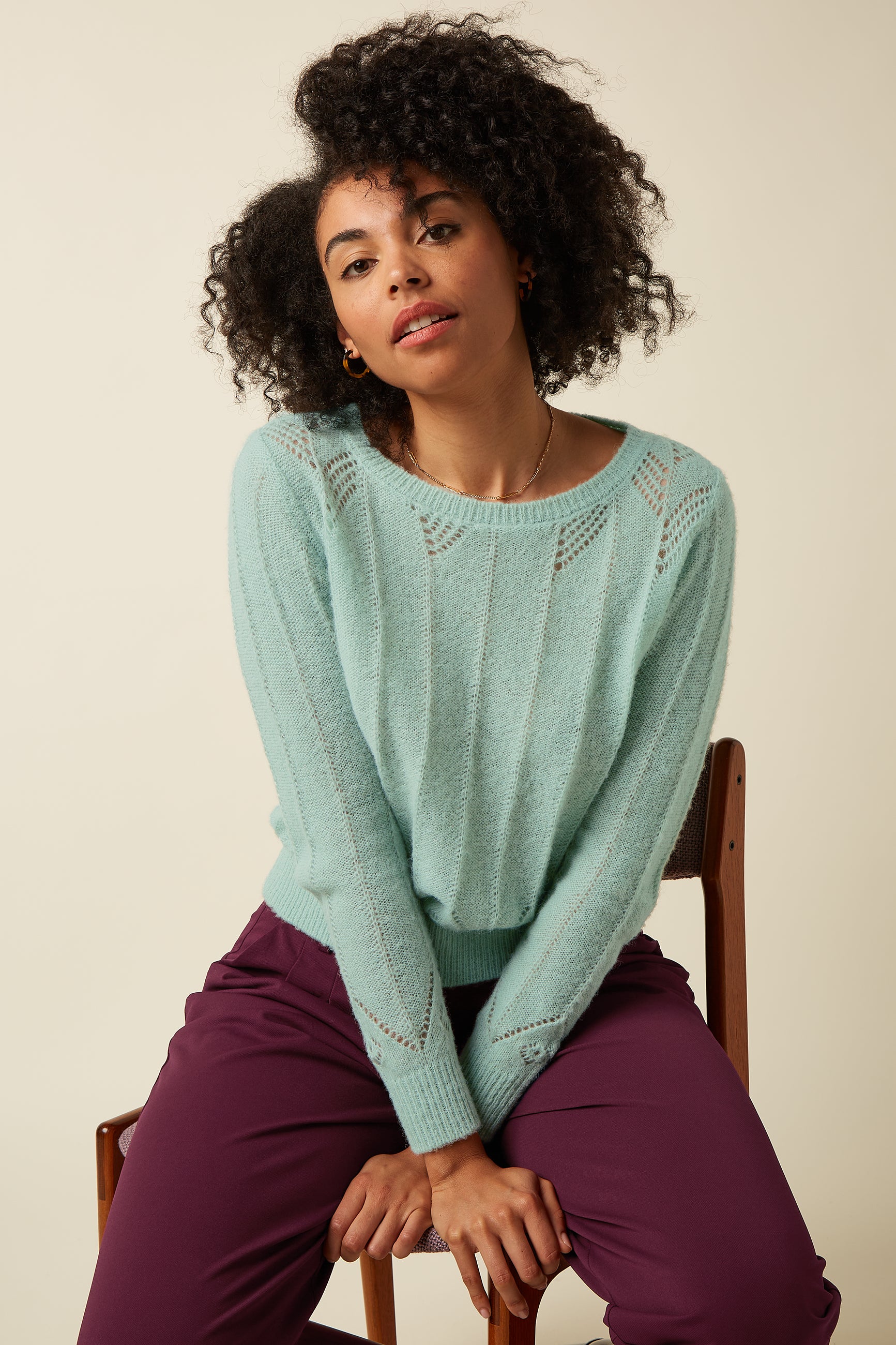 Lia Top Hiver Knit